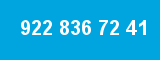 922 836 72 41 922 836 72 41